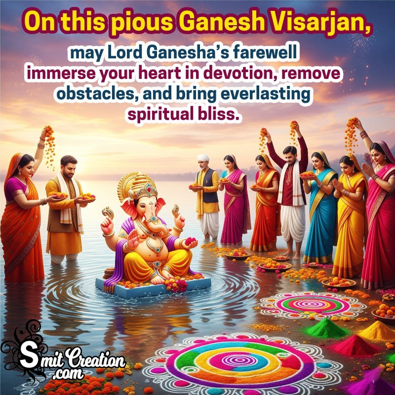 Happy Ganesh Visarjan Wishes