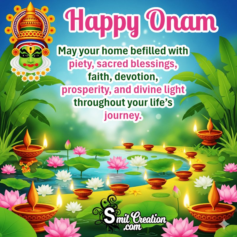 Happy Onam Messages for Whatsapp