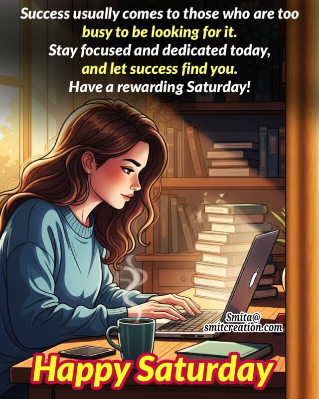 Saturday Morning Quotes Wishes Images