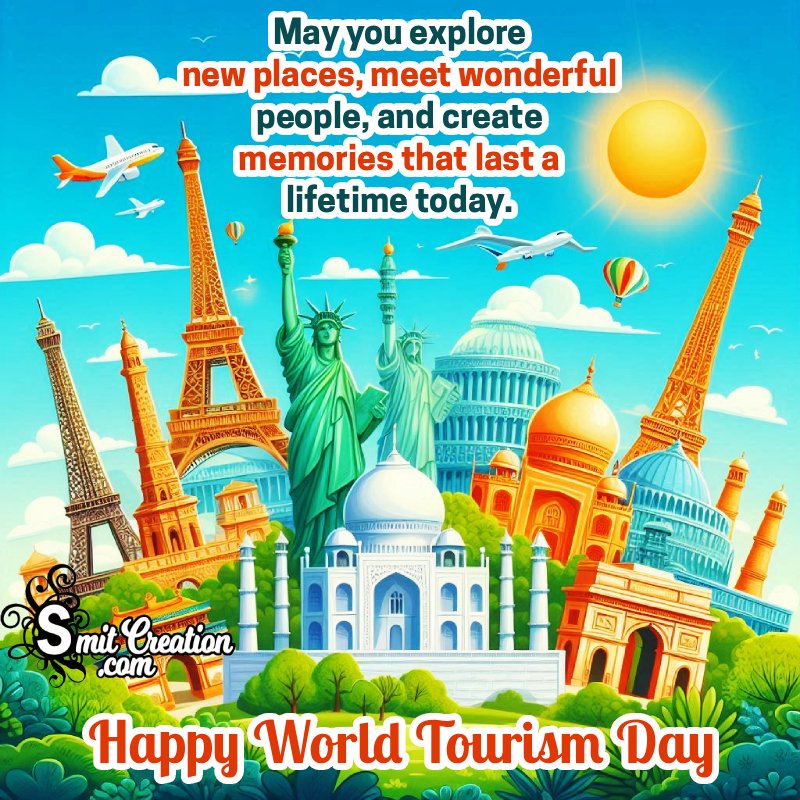 Happy World Tourism Day Best Messages