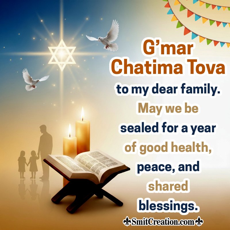 Yom Kippur Wishes for Family