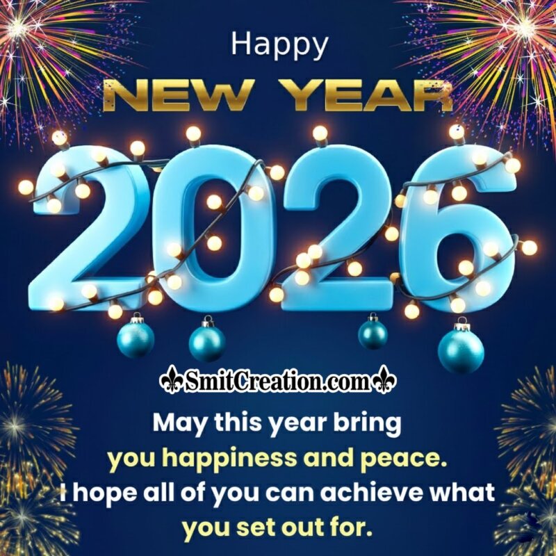 2026 New Year Day Message Photo