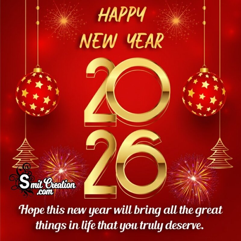 2026 New Year Day Wishing Photo