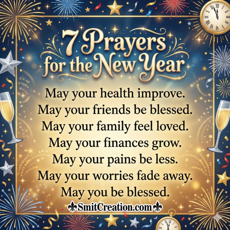 7 Prayers For The New Year