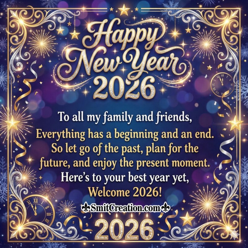 Happy 2026 New Year Images