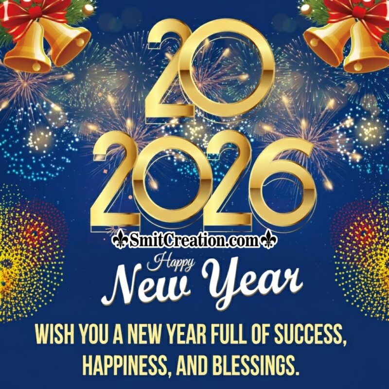 New Year Day 2026 Wish Pic
