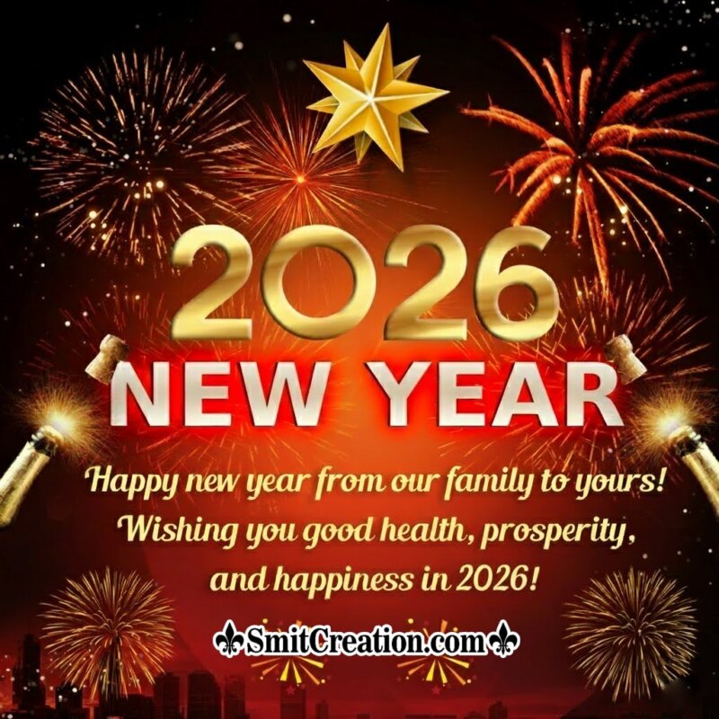 Wonderful New Year Day 2026 Status Photo