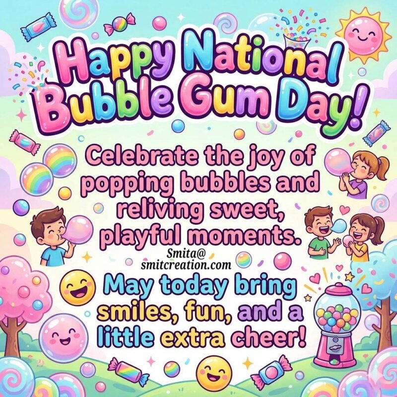 National Bubble Gum Day Images