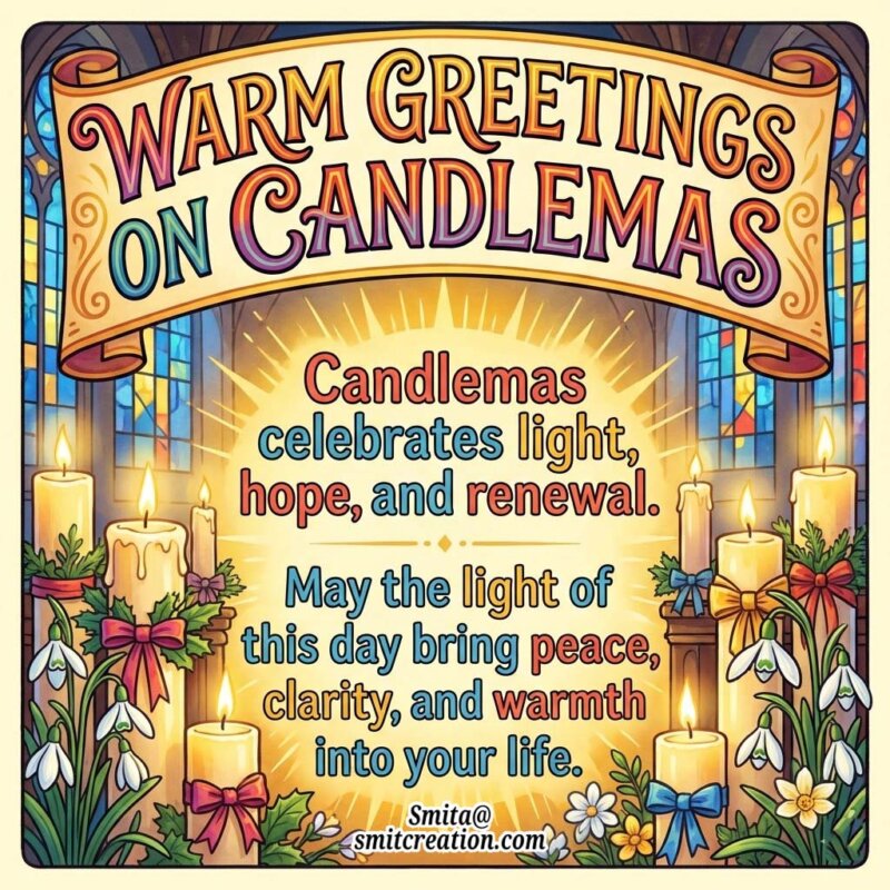 Happy Candlemas Wishes