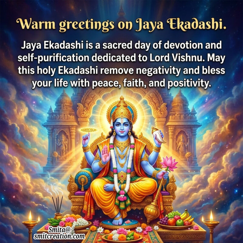 Happy Jaya Ekadashi Wish Image