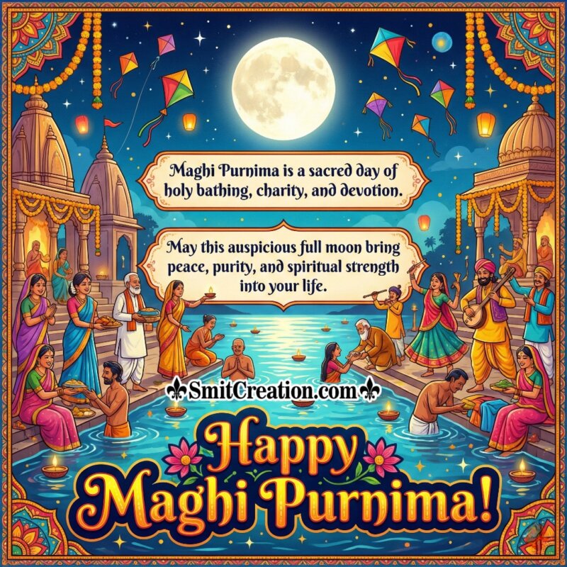 Happy Maghi Purnima Blessings Image