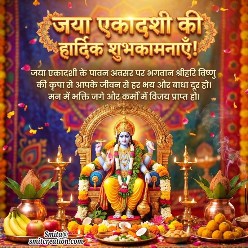 Jaya Ekadashi Ki Hardik Shubhkamnayein