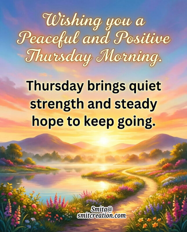Thursday Morning Quotes Wishes Images