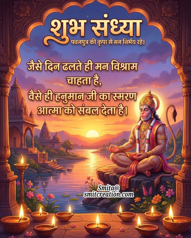 Sandhya Vakya Shri Hanuman Ji Smaran