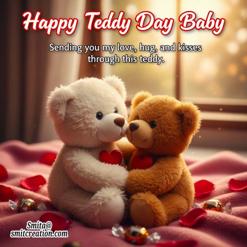 Happy Teddy Day Baby