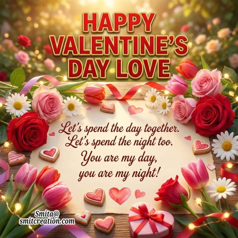 Happy Valentine’s Day Love