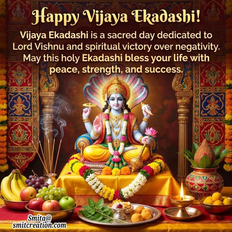 Happy Vijaya Ekadashi Message