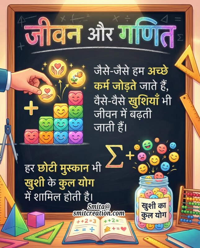 Jeevan Aur Ganit Achhe Karm