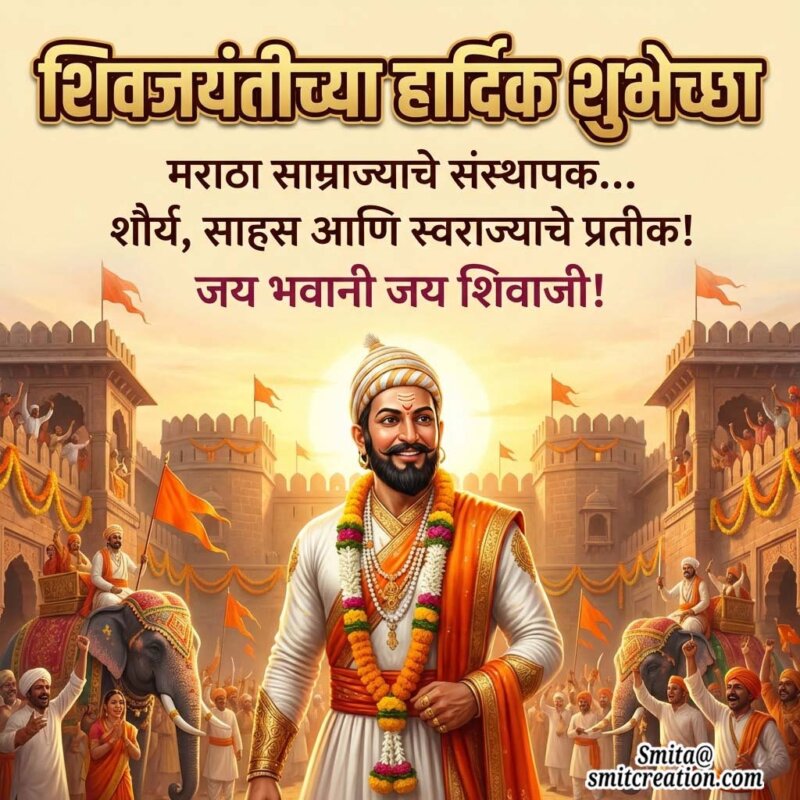 Shiv Jayanti Chya Hardik Shubhechha