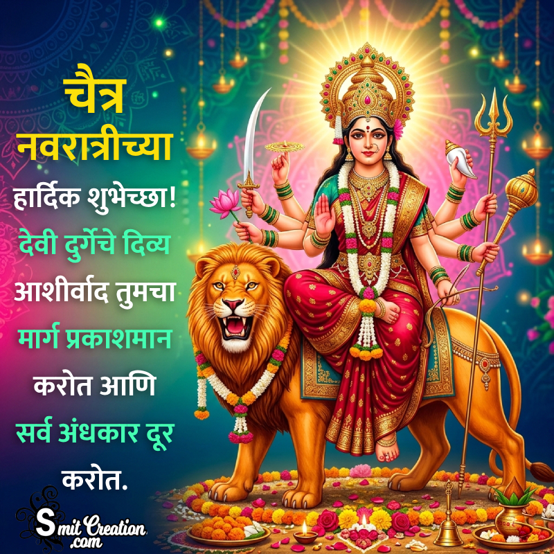 Chaitra Navratri Shubhechha Best Status Image
