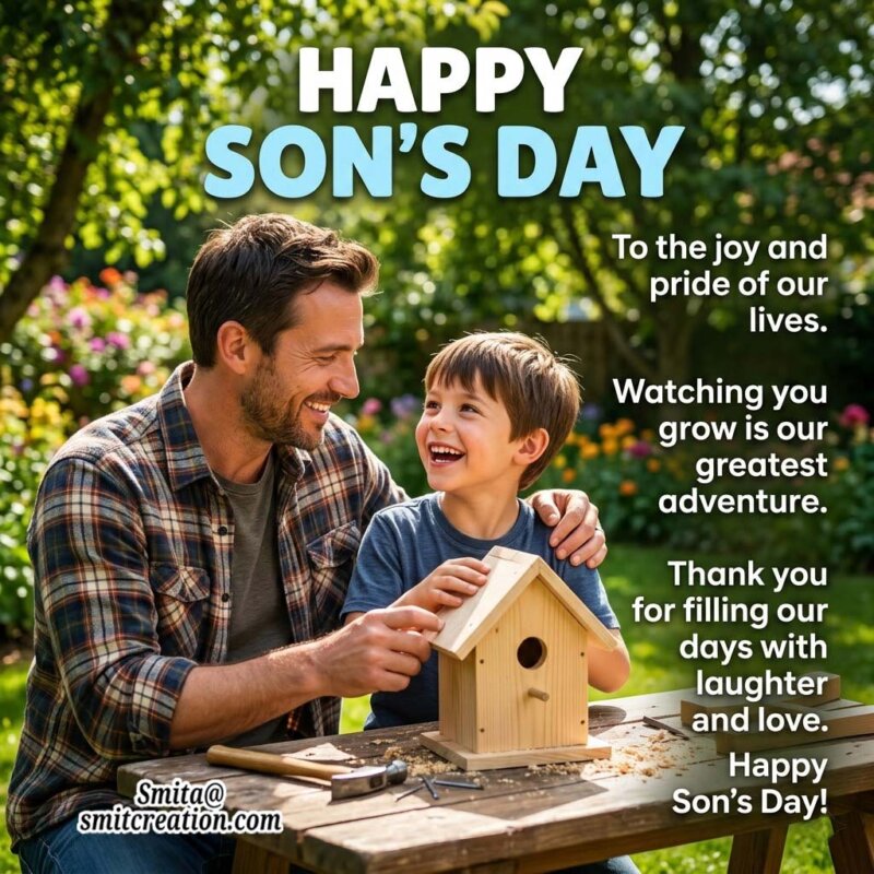 Happy Son’s Day Heartfelt Message