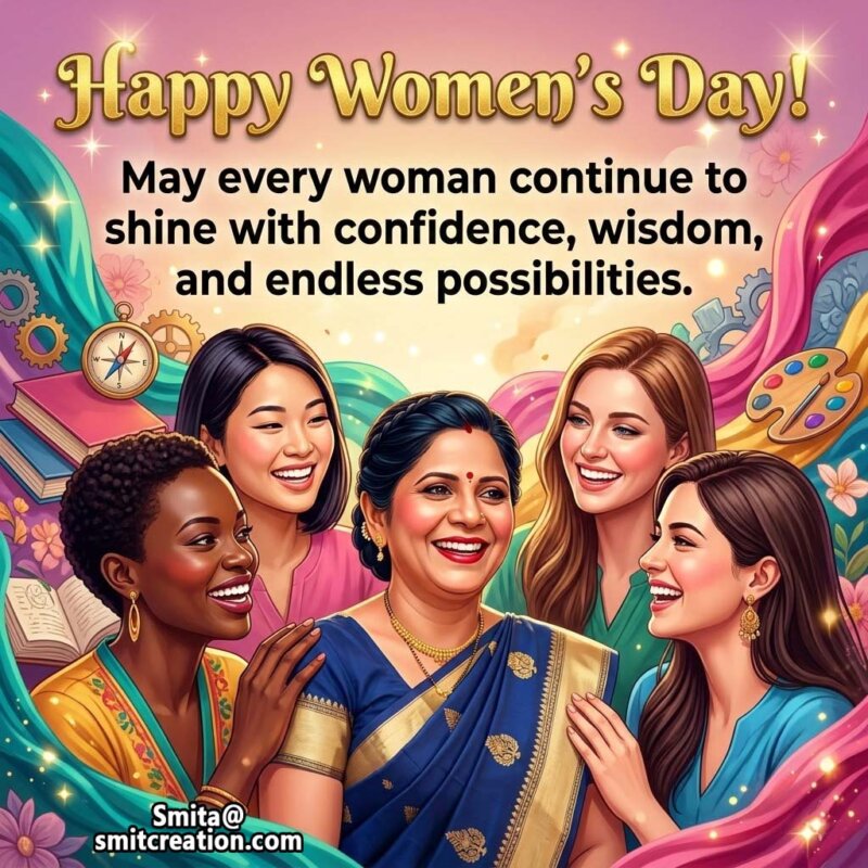 Happy Women’s Day Exotic Greeting