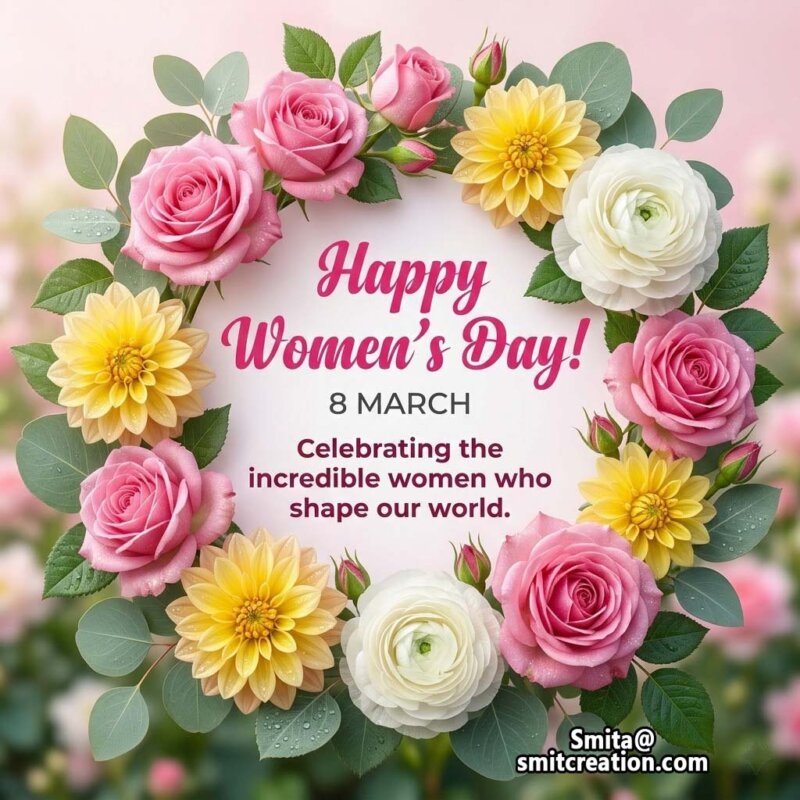 Happy Women’s Day Floral Greeting