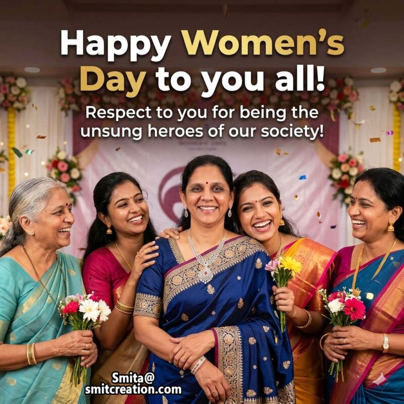 Happy Women’s Day March 8