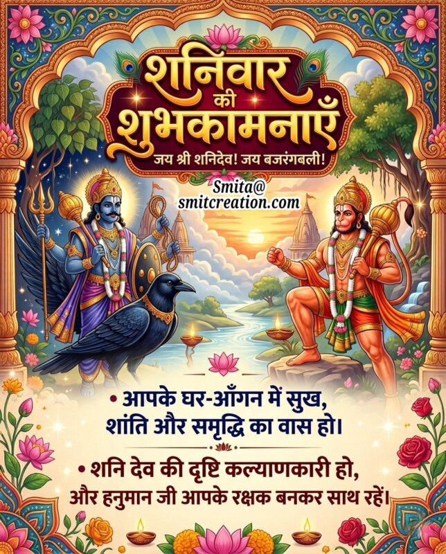 Shanivar Shani Hanuman Shubh Sandesh