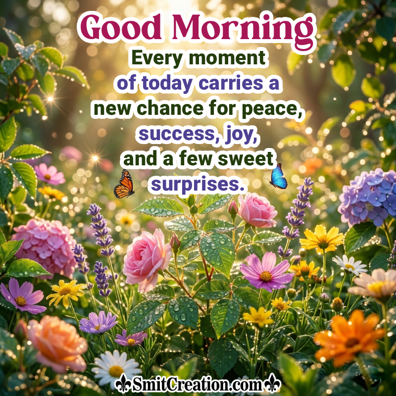 Good Morning Message Picture About Success