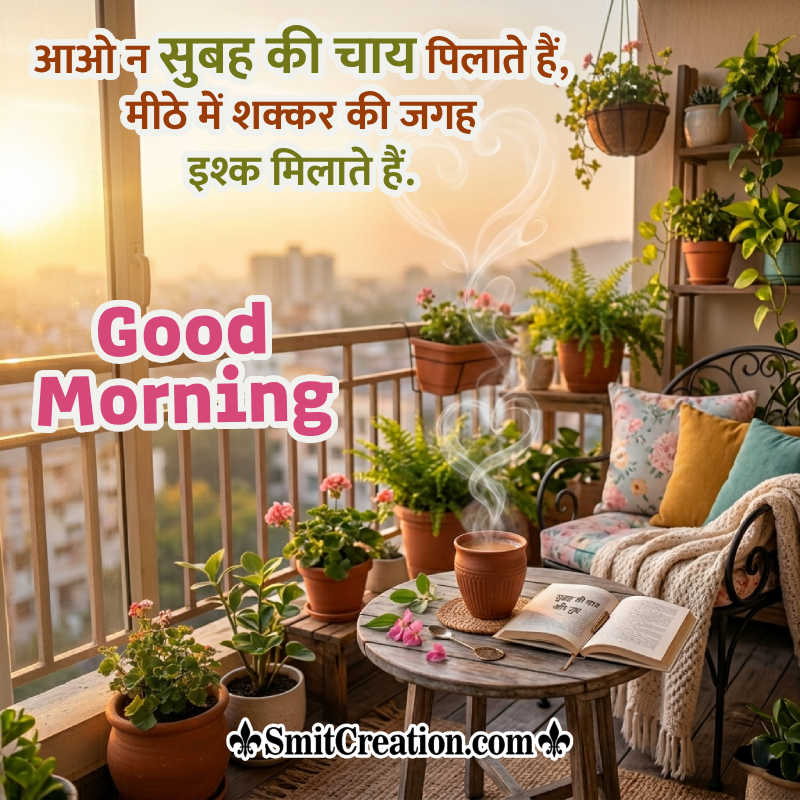 Good Morning Tea Shayari Best Pic