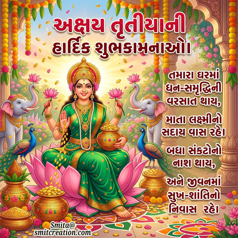 Happy Akshay Tritiya In Gujarati