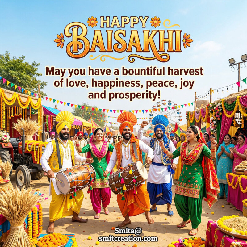 Happy Baisakhi Wishes Image
