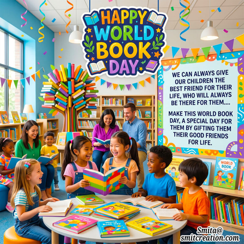 Happy World Book Day Message For Parents