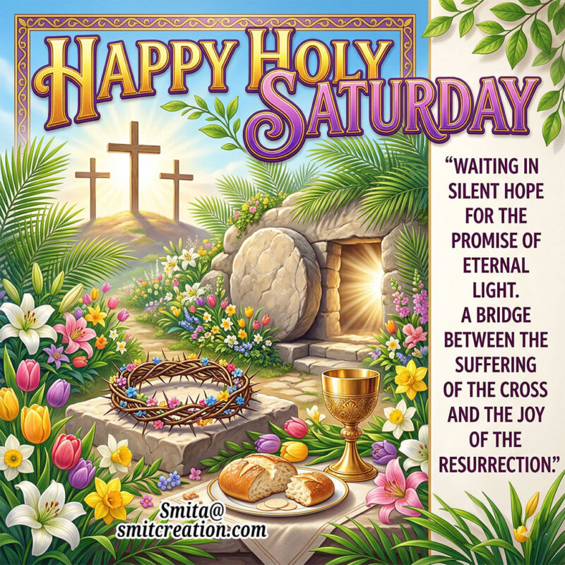 Holy Saturday Quote Image
