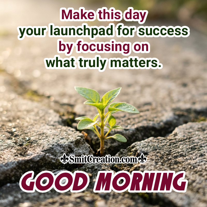 Morning Success Nice Wishing Image