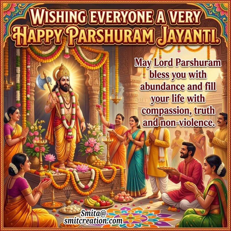 Parashurama Jayanti Wish In English