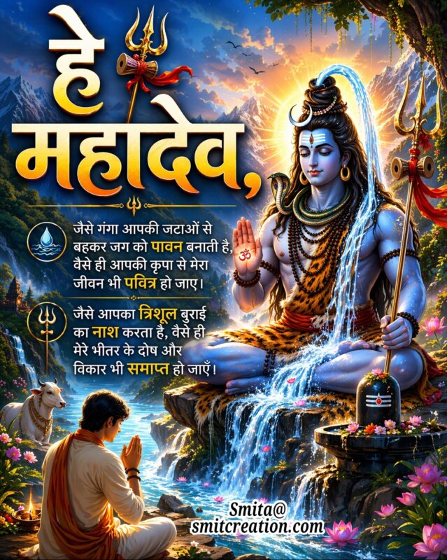 Shiv Bhakti Prarthana Message