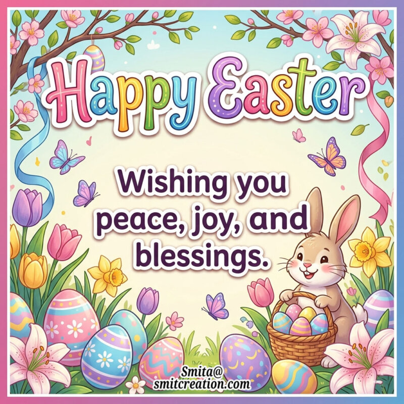 Short Happy Easter Wishes Image