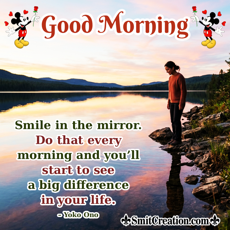 Good Morning Motivational Quote Amazing Image