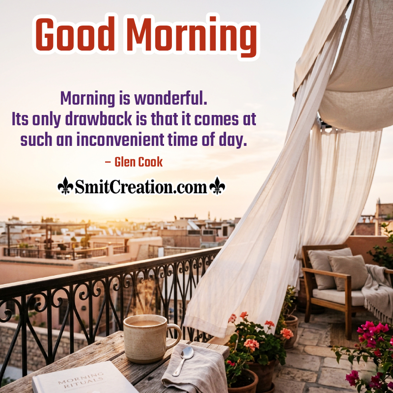 Good Morning Motivational Quote Wonderful Image