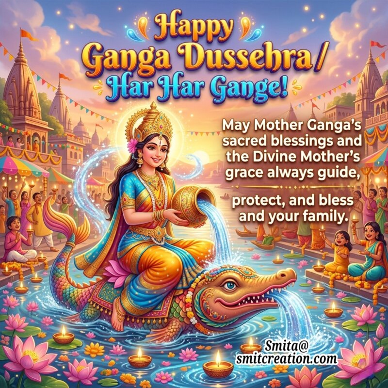 Happy Ganga Dussehra Image
