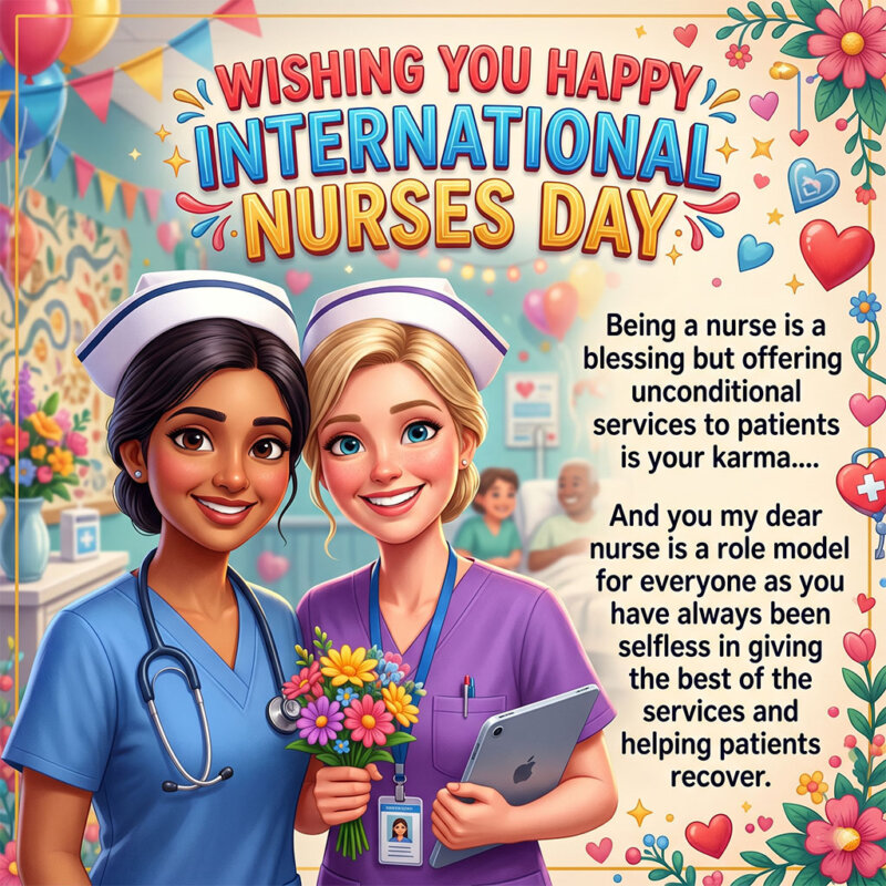 Happy International Nurses Day Image