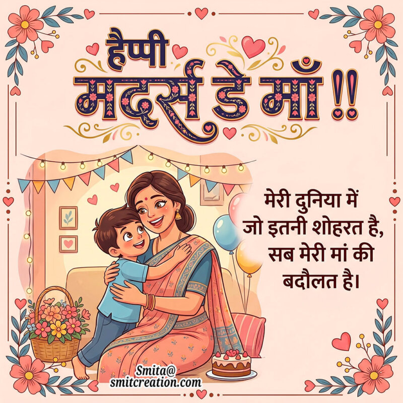 Happy Mothers Day Quotes in Hindi