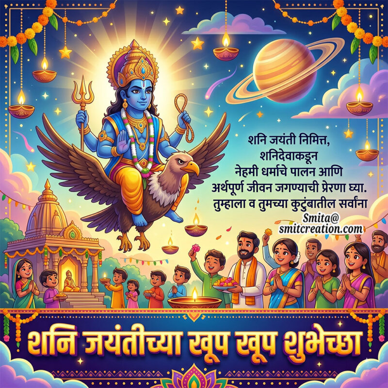 Shani Jayanti Message In Marathi