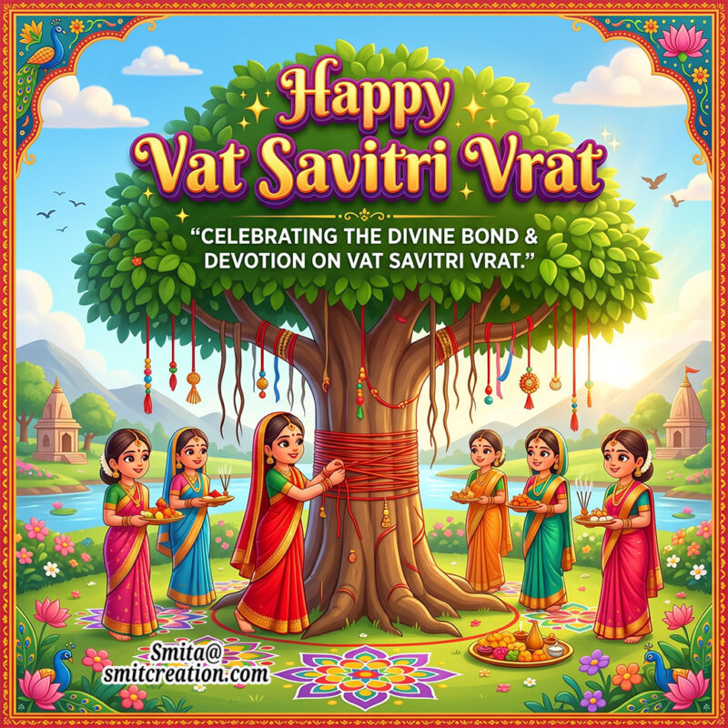 Vat Savitri Vrat Celebration And Devotion Image