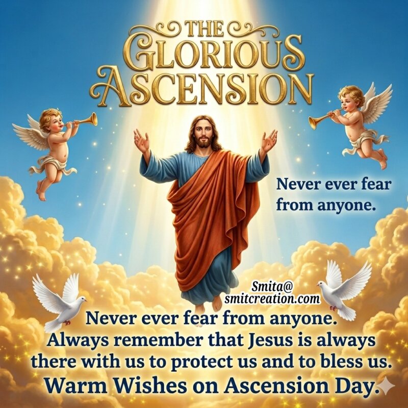 Warm Wishes on Ascension Day Image