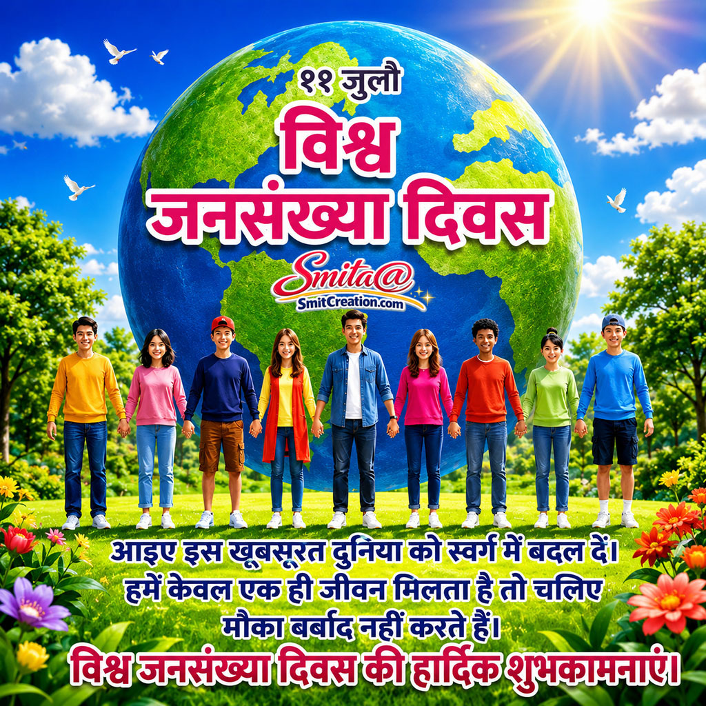 11 July World Population Day In Hindi