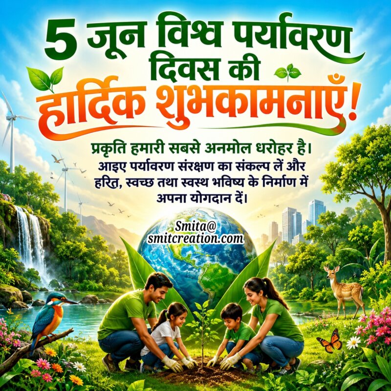 5 June Vishwa Paryavaran Divas