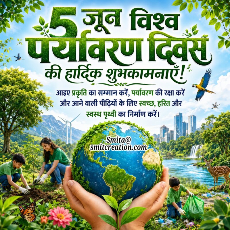 5 June Vishwa Paryavaran Diwas